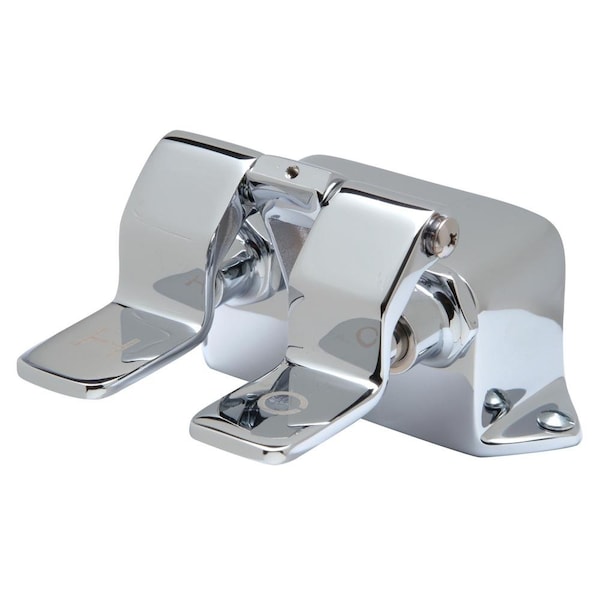 Double Pedal Bedpan Washer