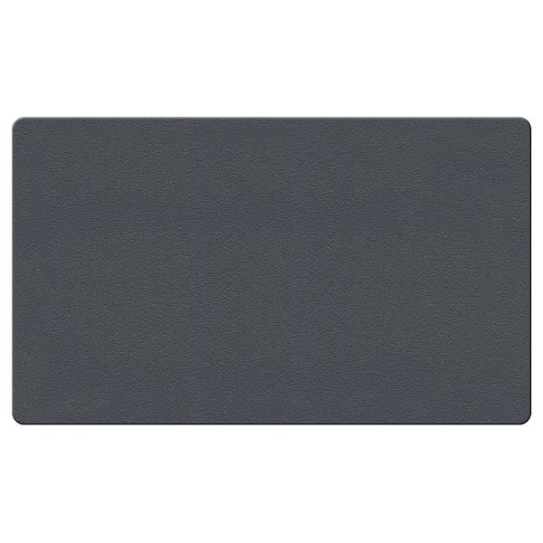 Fabric Bulletin Board 12"x48", Gray