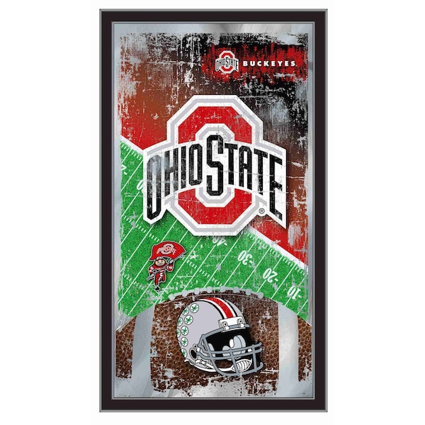 Ohio State 15" x 26" Football Mirror