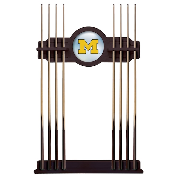Michigan Cue Rack in English Tudor Finish