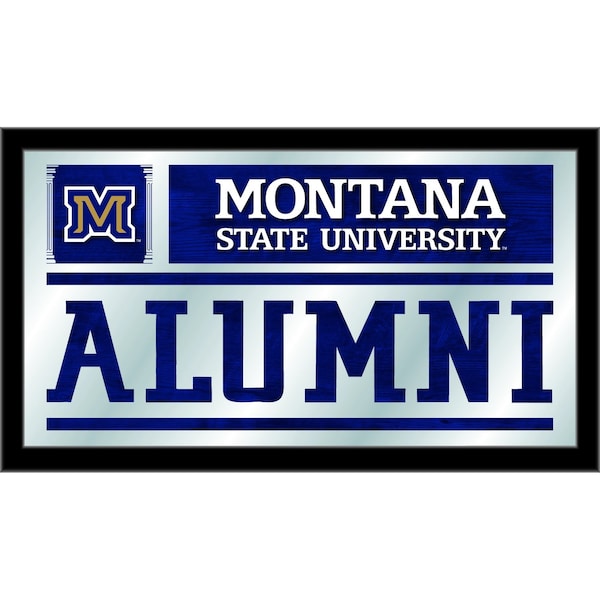 Montana State 26" x 15" Alumni Mirror