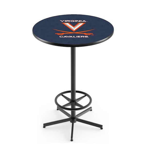 42" Black Virginia Pub Table