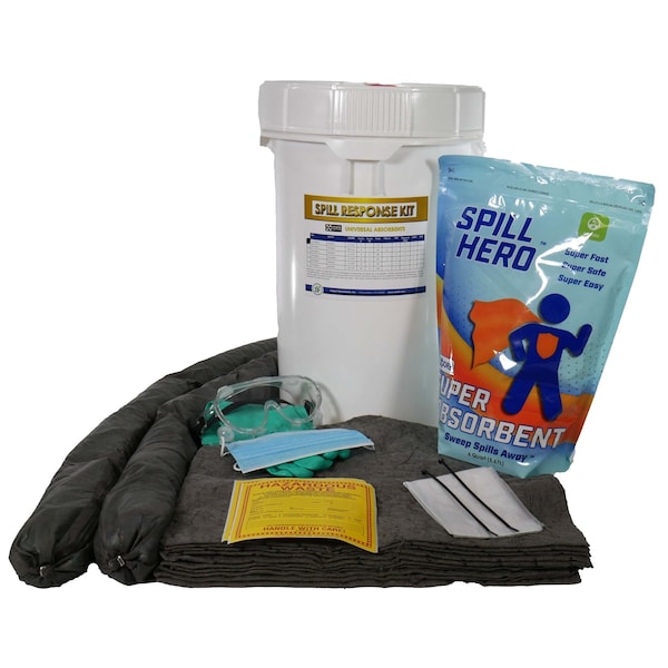 Spill Kit, Universal, 6.5 gal.