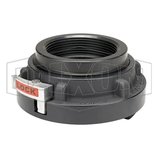 Rocker Lug Female Adapter with Buna-N Gasket, 4 x 3 in, Storz x FNPT Rigid, 70DegF