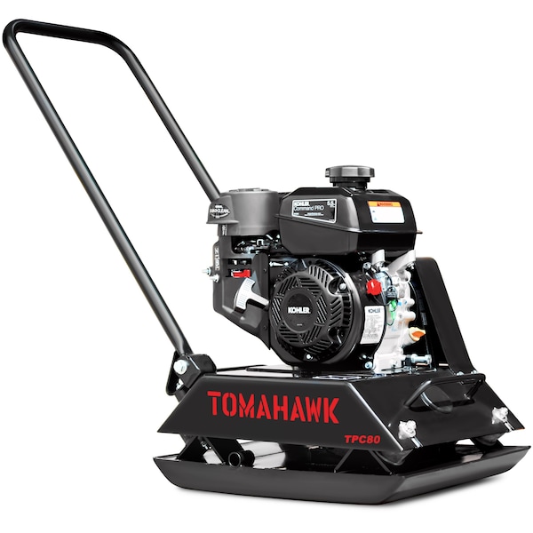 6 HP Kohler Vibratory Plate Compactor Tamper Gravel Soil Compaction