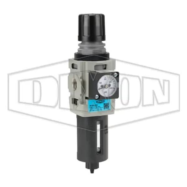 Wilkerson by Self-Relieving Miniature Filter/Regulator, 1/8 in NPT/BSPP-G Port, 42.1 SCFM Flow Rate
