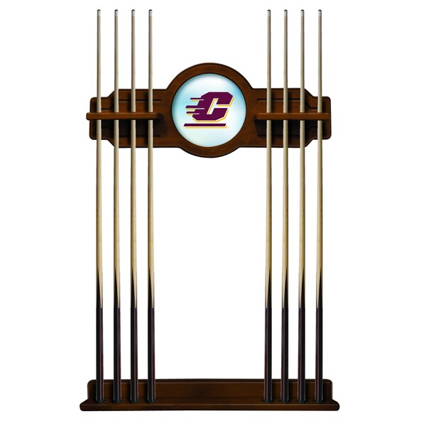 Central Michigan Cue Rack in Chardonnay Finish