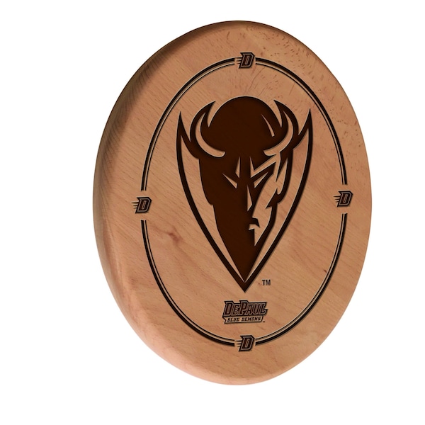 DePaul University 13" Laser Engraved Solid Wood Sign