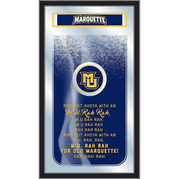 Marquette 26" x 15" Fight Song Mirror