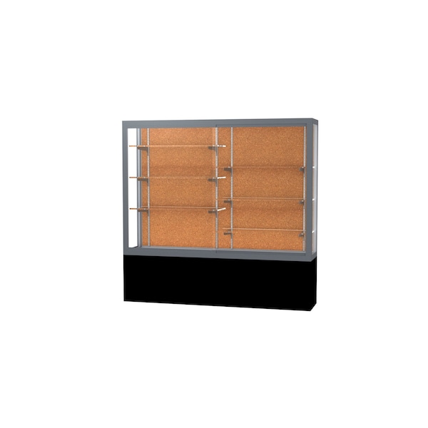 Display Case 72x66x16, Cork, Satin