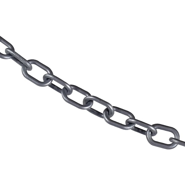 1" x 50' Silver Plastic Safety Chain