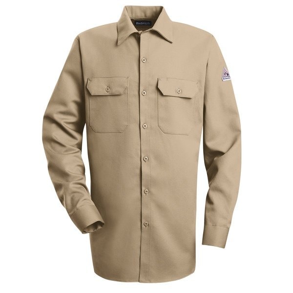 Comfortouch 7Oz. Work Shirt Khaki, 3XL