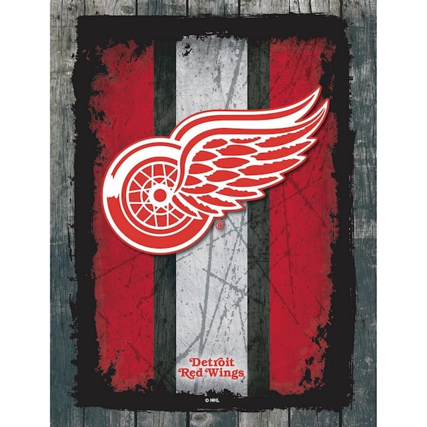 Detroit Red Wings 15" x 20" Canvas Wall Art