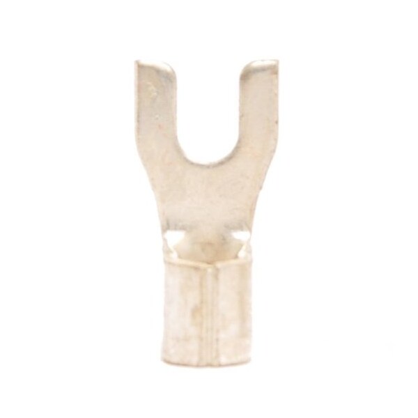 Fork Terminal, #6 Stud Size, 10 AWG, 600 V, 500 PK