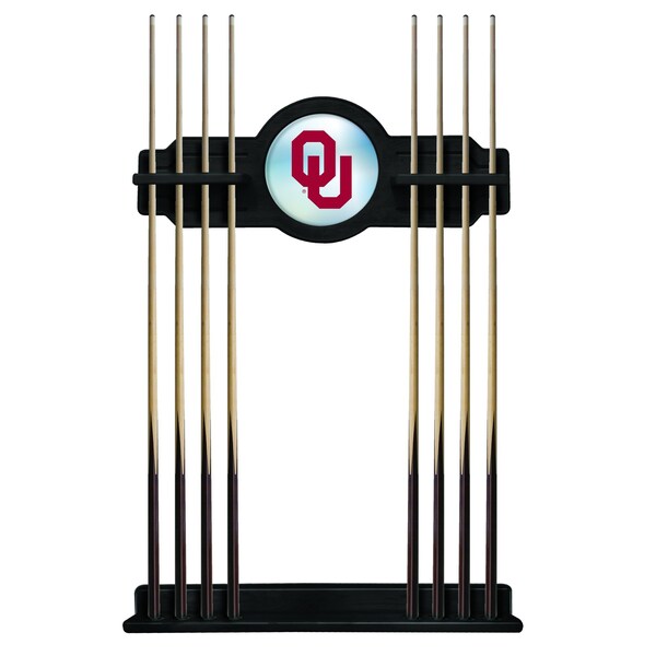 Oklahoma Cue Rack in Black Finish