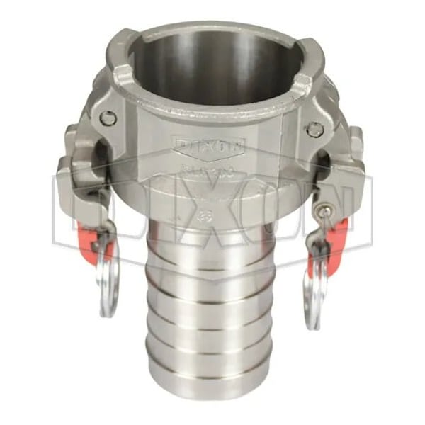 Vent-Lock Safety EZ Boss-Lock Type-C Cam and Groove Coupler with Seal and Cam Arms, 3 in Nominal
