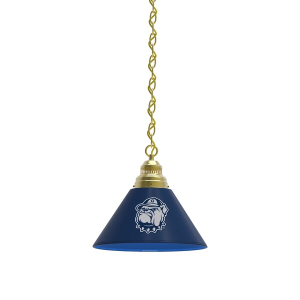 Georgetown Pendant Light, Brass Fixture