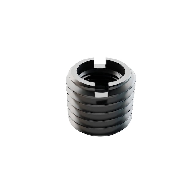 Standard Wall Self Locking Thread Insert, 1/2"-20 Int Thrd Sz, 18-8 Stainless Steel