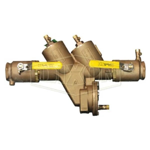 Backflow Preventer, 2 in, FNPT, Brass Body