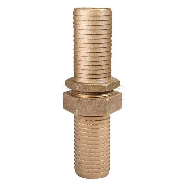 Long Shank Coupling, 1-1/2 in Nominal, NST x Hose End Style, Domestic