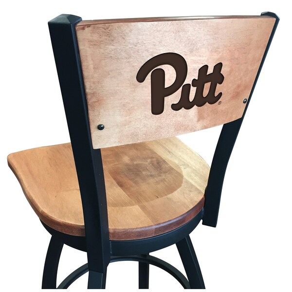 25" Penn State Cushion Seat, 2-Ring Chrome Swivel Bar Stool