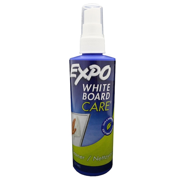 Whiteboard Cleaner, 8 oz.Spray Bottle, PK12
