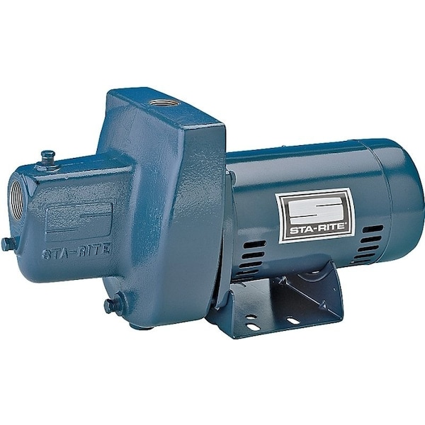ProJet Series Jet Pump, 1Phase, 14874 A, 115230 V, 1 hp, 25 ft Max Head, 214 gpm, Iron
