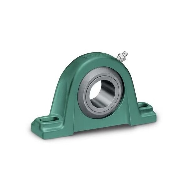 Sleeve Bearings, Solid Babbitted Journal Bearing, 2-Bolt Pillow Block, P2B-Baso-203