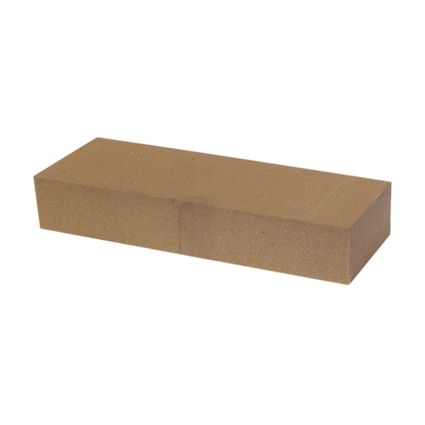 India AO Single Grit Bench Stone, 5x2x5/8