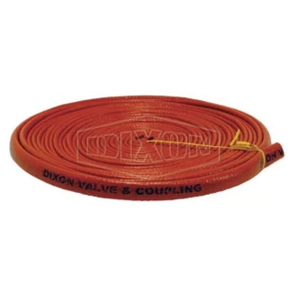 Fire Jacket, 2-1/2 in ID, Iron Oxide Red, Domestic