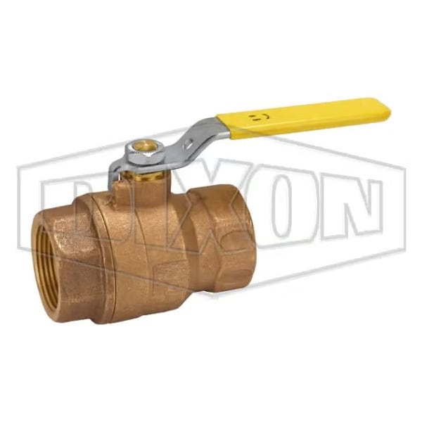 Ball Valve, 1-1/4 in Nominal, FNPT End Style, Bronze Body, Full Port, RPTFE Seat/Stem Packing Softgo