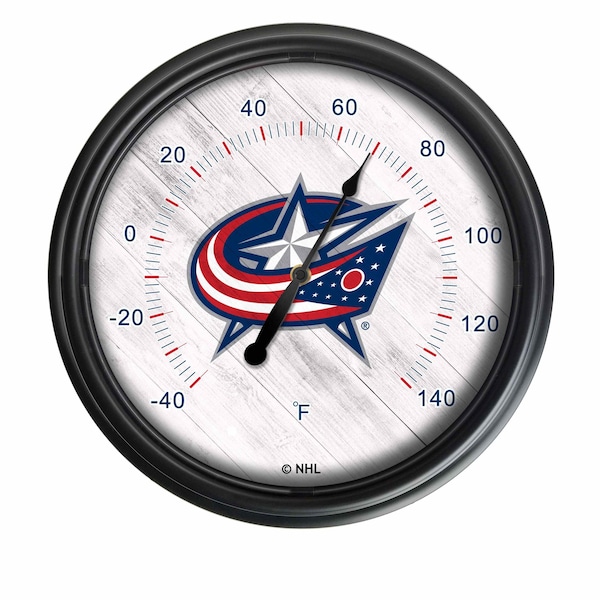 Columbus Blue Jackets Indoor/Outdoor LED Thermometer