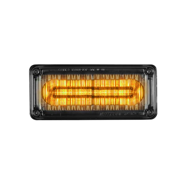 Perimeter Light, Clear Lens, Amber LED, 3"X7"