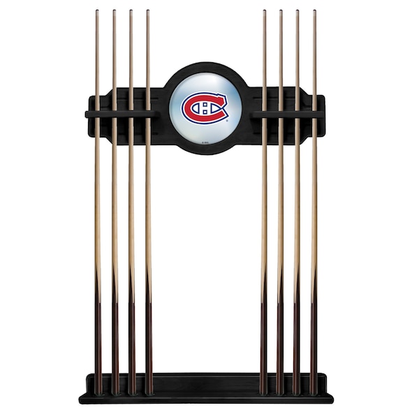 Montreal Canadiens Cue Rack in Black Finish