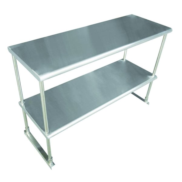 Special Value Double Overshelf table mounted 36-1/4 in.W x 12 in.D x 32 in.H