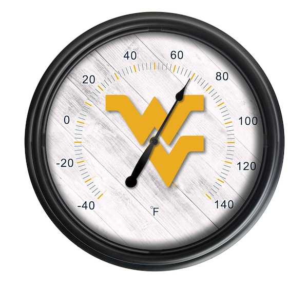 West Virginia University Indoor/Outdoor LED Thermometer