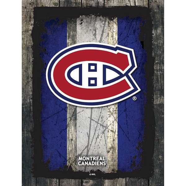 Montreal Canadiens 15" x 20" Canvas Wall Art