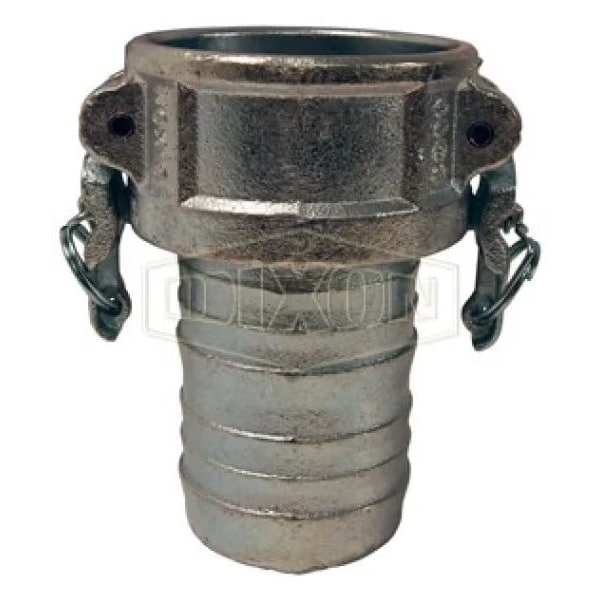 Boss-Lock Type-C Cam and Groove Coupler, 3/4 in Nominal, Female Coupler x Hose Shank End Style, Mal