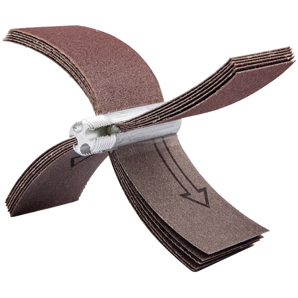 Plain Flap B-4 Bore Polisher4-1/2x1-1/2