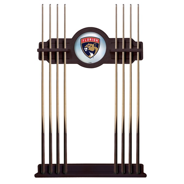 Florida Panthers Cue Rack in English Tudor Finish