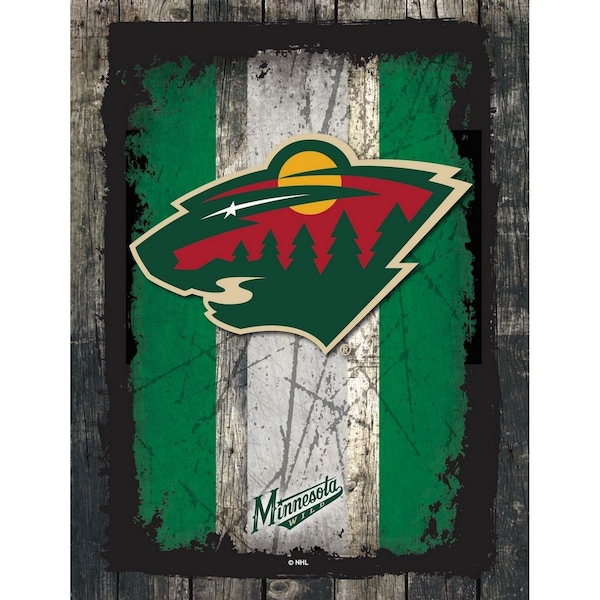 Minnesota Wild 15" x 20" Canvas Wall Art