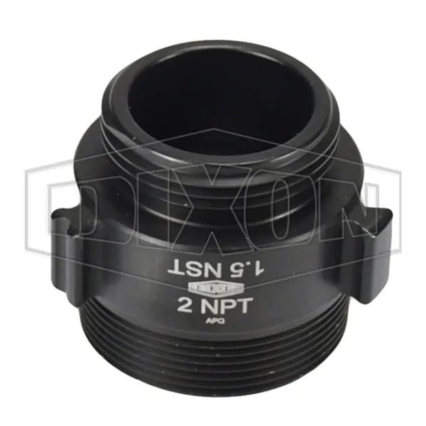 Style N36 Double Male Rocker Lug Adapter, 1-1/2 x 2 in, Male NST NH x MNPT
