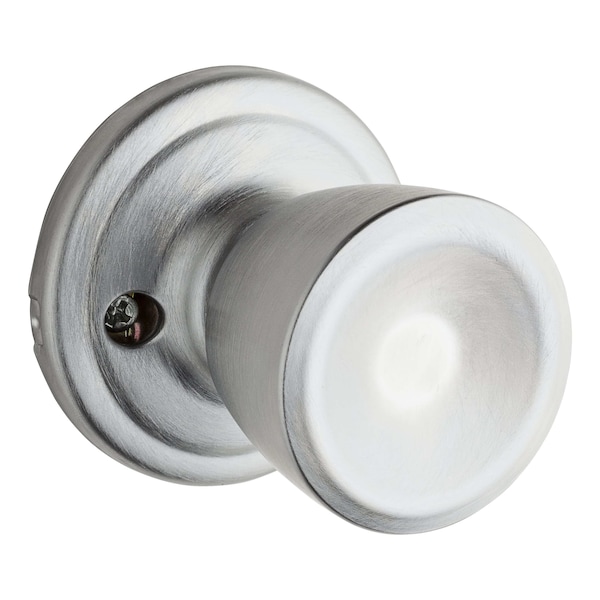 Abbey Knob Half Dummy with New Chassis Satin Chrome Finish