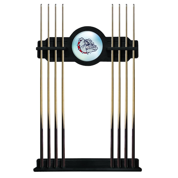 Gonzaga Cue Rack in Black Finish