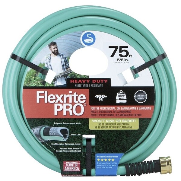 FXP58075 Garden Hose Female, 75 ft L, Female