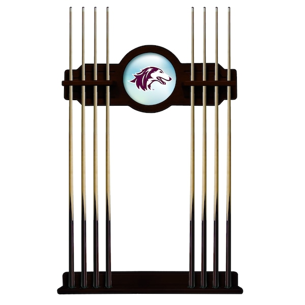 Southern Illinois Cue Rack in English Tudor Finish