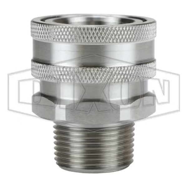 2 V COUP, 2 M-NPTF 316SS, UNVALVED