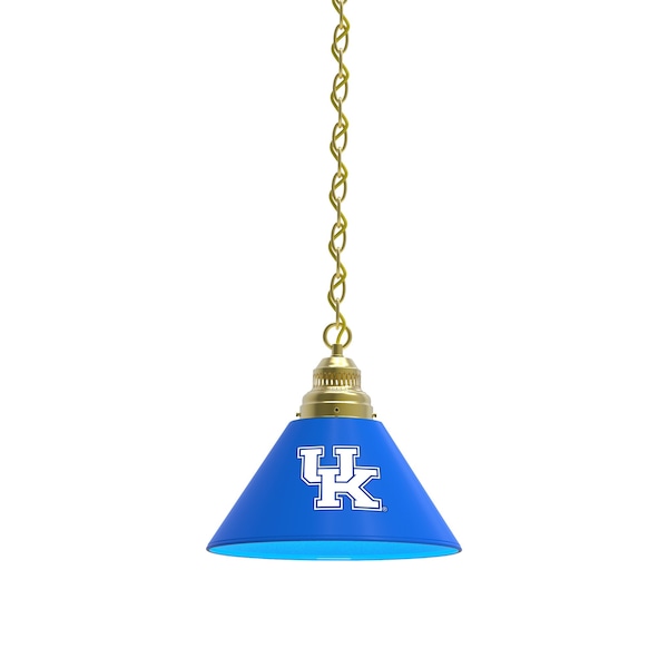 Kentucky "UK" Pendant Light, Brass Fixture