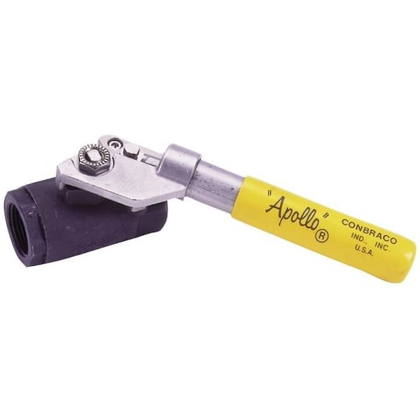 3/4" FNPT Carbon Steel Ball Valve Inline