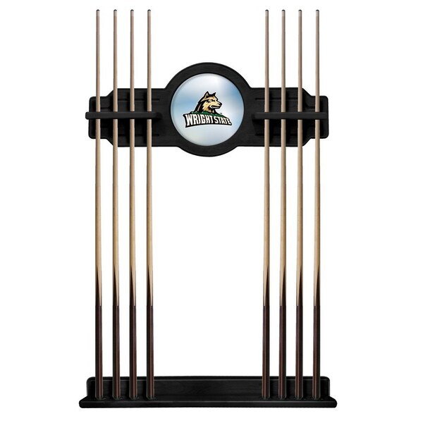 Wright State Cue Rack in Black Finish